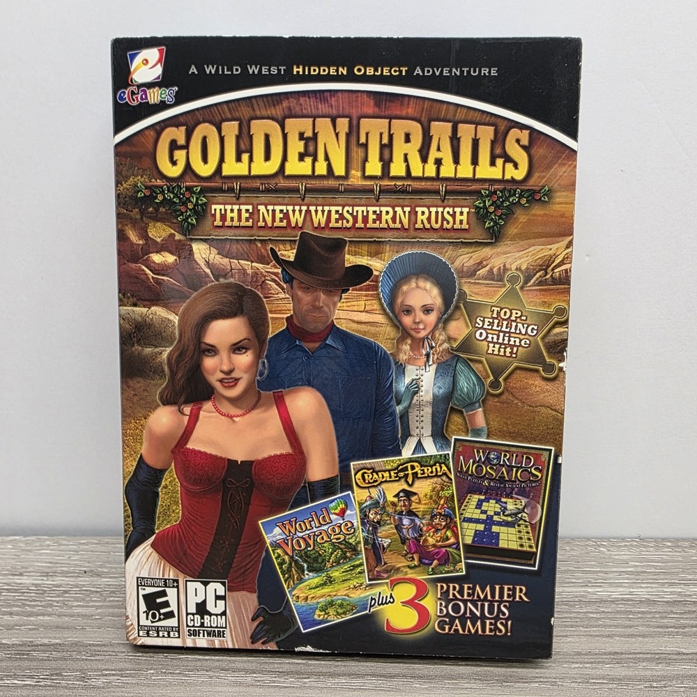 Golden Trails - The New Western Rush (PC CD-ROM)‎